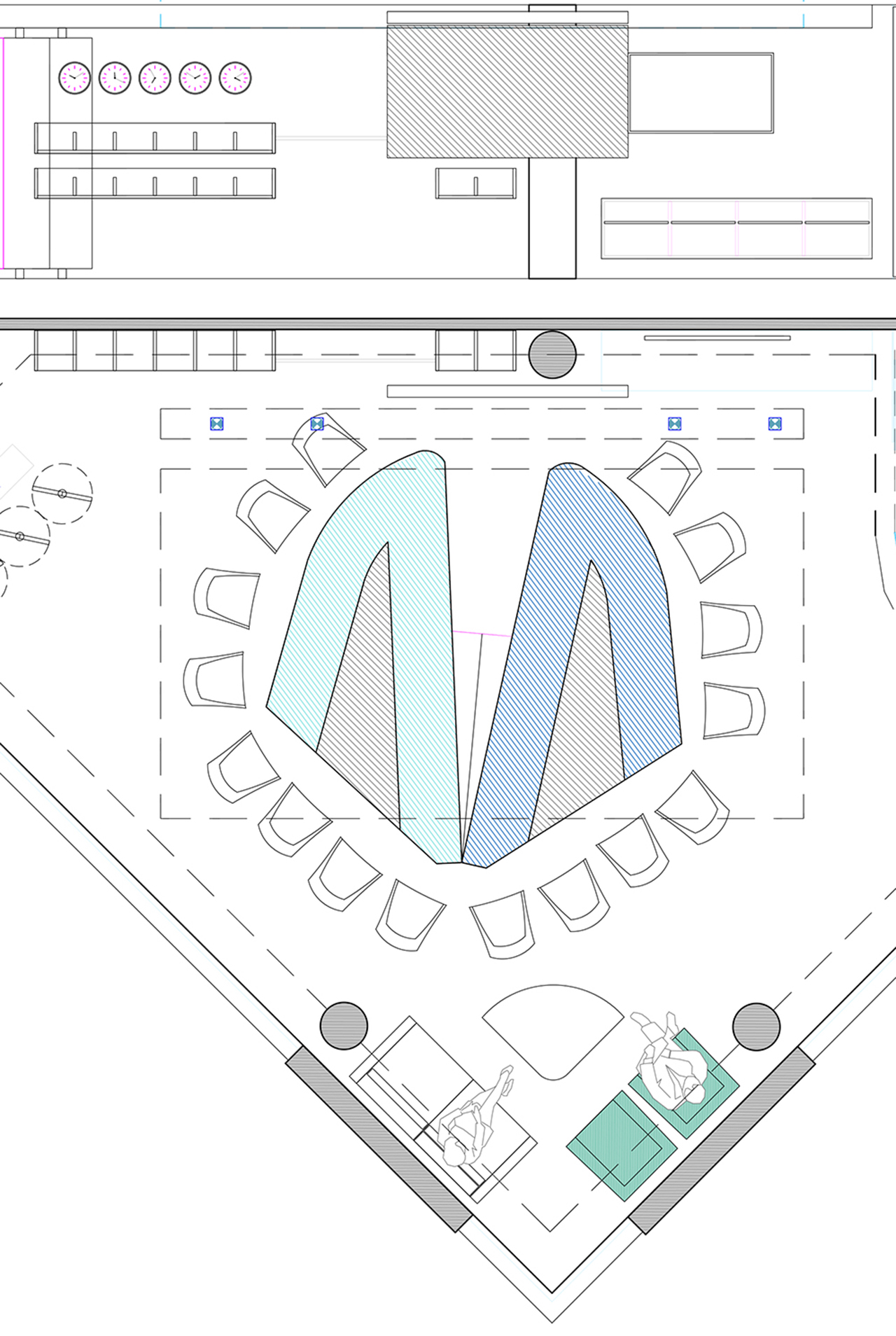 Anteproyecto de sala de reuniones | Estudi CMB interiorista